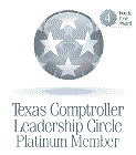 Texas Comptroller Leadership Circle Platinum Member